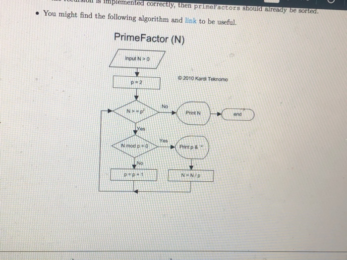 integer you wish to perform prime factorization on divisor 1x1 double A