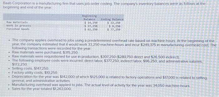  Was the overhead underapplied or overapplied? By how much? Was the