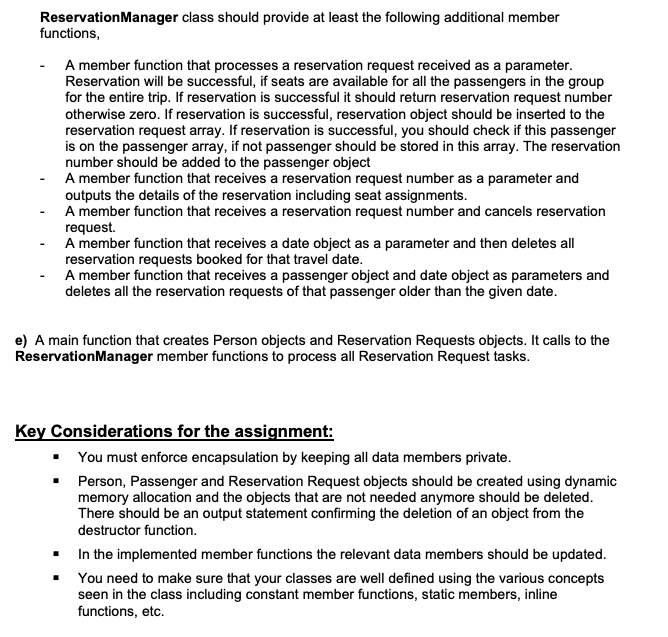 data members: The name of the person as a standard library string.