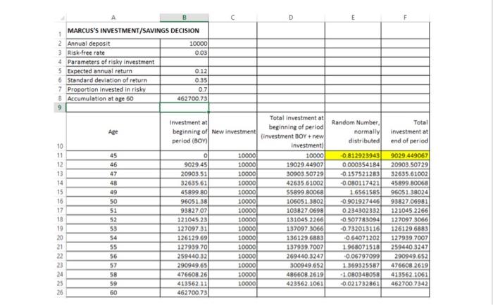 simulations using as many replications of the experiment as possible? [5 marks)