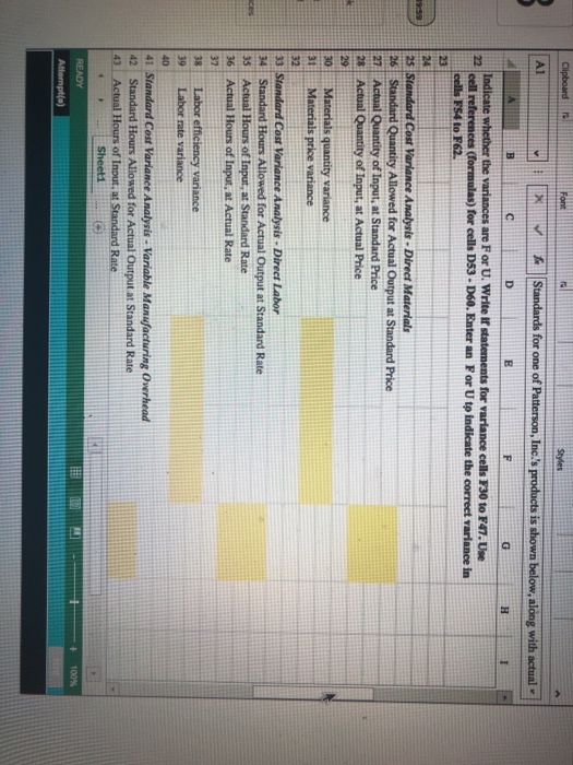 its actual cost data for the month. The Controller has asked you