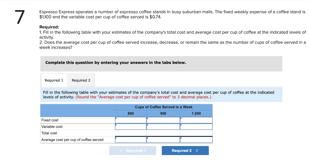WILL VENMO IF COMPLETED BEFORE 3:30 - 2 PARTS 7 Espresso Express