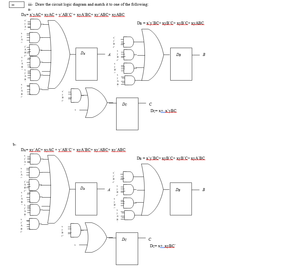 for even and odd numbers. Use an input x. to control the