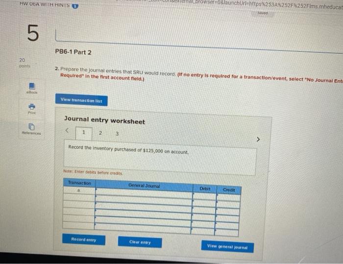 information PB6-1 Reporting Purchase Transactions between Wholesale and Retail Merchandisers Using Perpetual
