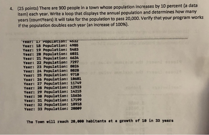  Write program C++ (25 points) There are 900 people in a