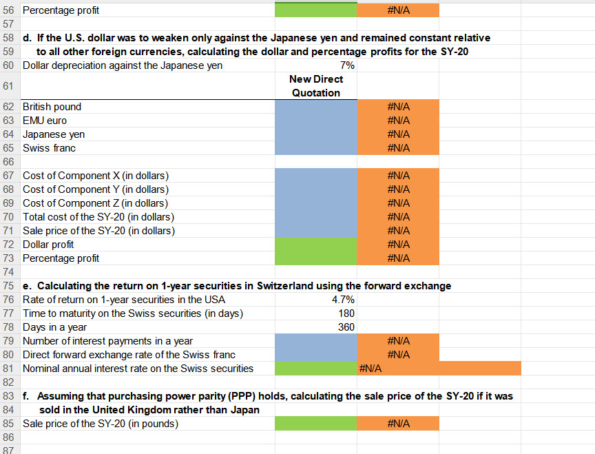 \hline & & & & & \\ \hline \multicolumn{6}{|l|}{ Exchange rates of