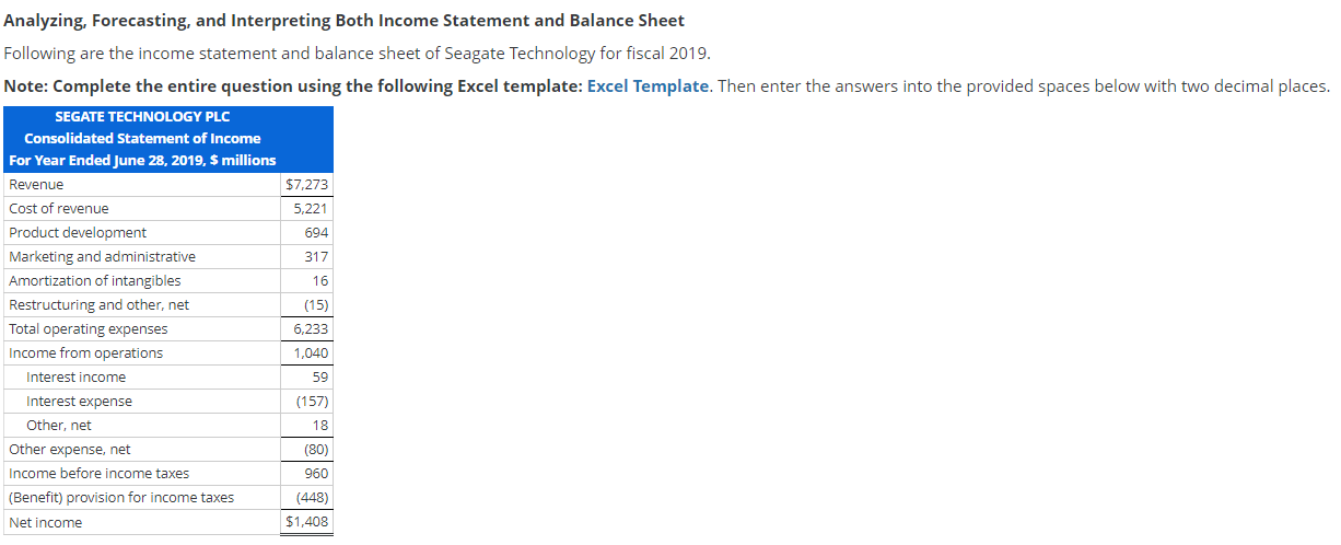 solve the ones with the x's please Analyzing, Forecasting, and Interpreting