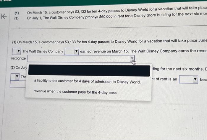 for a Disney Store building for the next six months. Did (1)