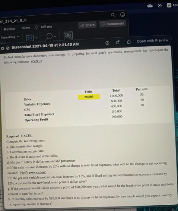 can you solve question e , f , g and h A