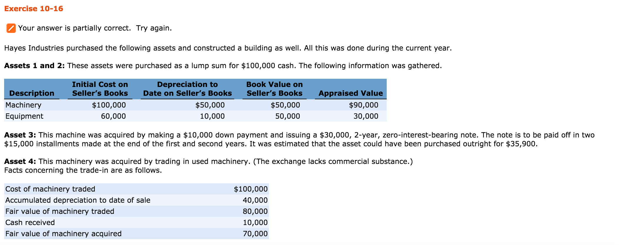 I just need the solution for the boxes marked in red which
