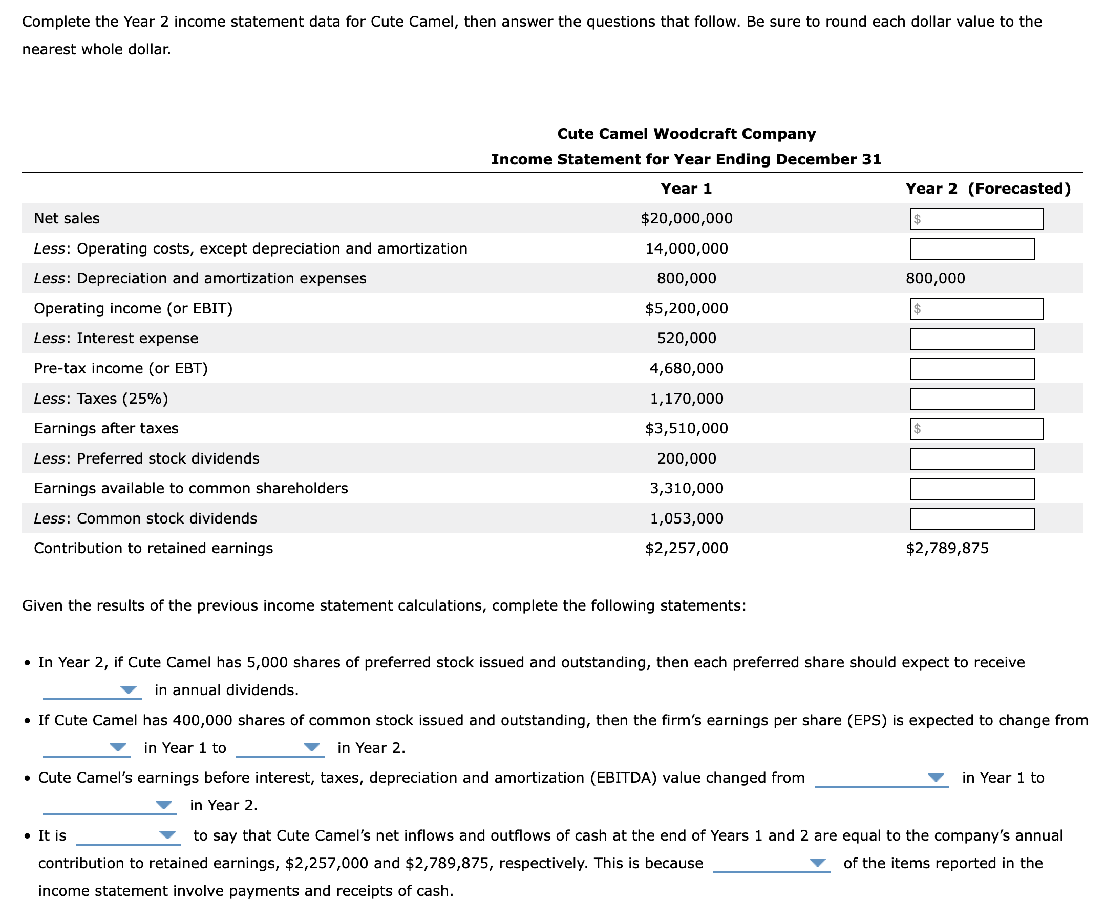  Attempts Do No Harm /2 Income statement The income statement, also