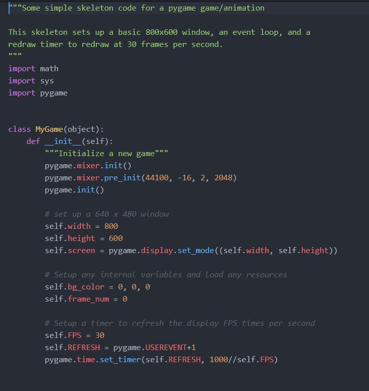 Write a simulation that simulates balls being fired from the bottom center