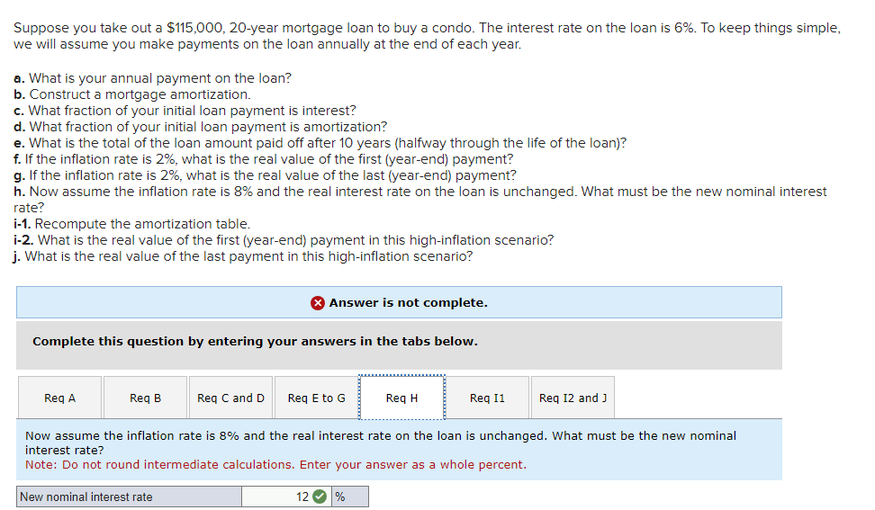 required. Enter all values as positive value. Suppose you take out a