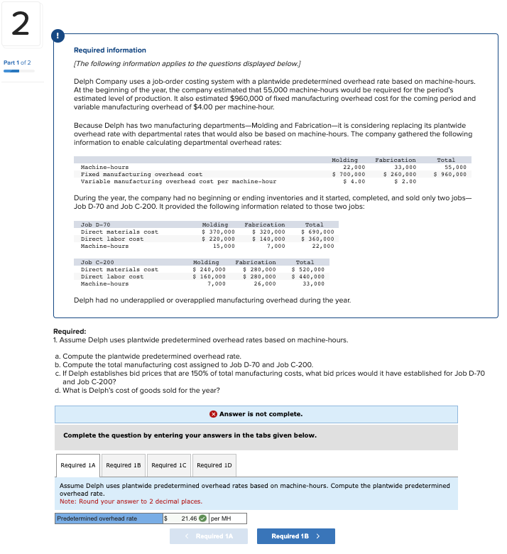 Please Show formulas for each answer, need the know-how. I have provided