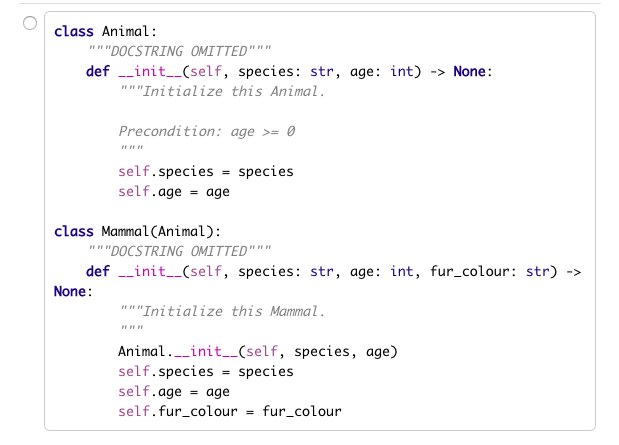 common information such as due date, and child classes Book and DVD.