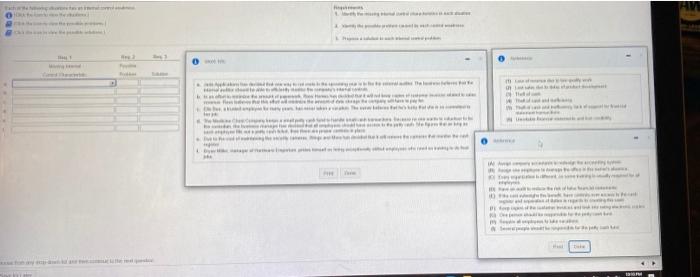  O More info Reg1 Missing Internal Control Characteristic . d a