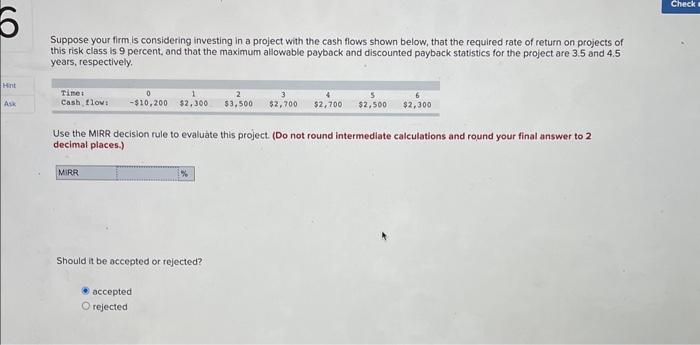 Can someone help me solve this problem? Suppose your firm is considering