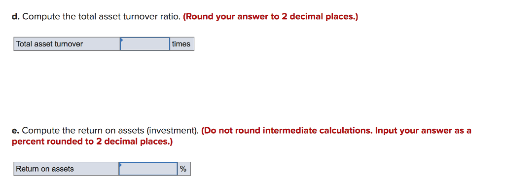 compute the following ratios: TIMES MIRROR AND GLASS COMPANY Sales Cost of