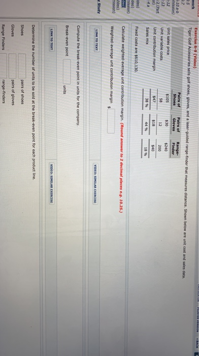  all parts please :) VERSION BACK work mission) -12 Exercise 6-9