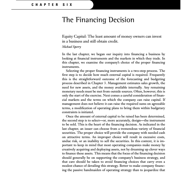 In your own words, explain what financial leverage is. Explain why increasing