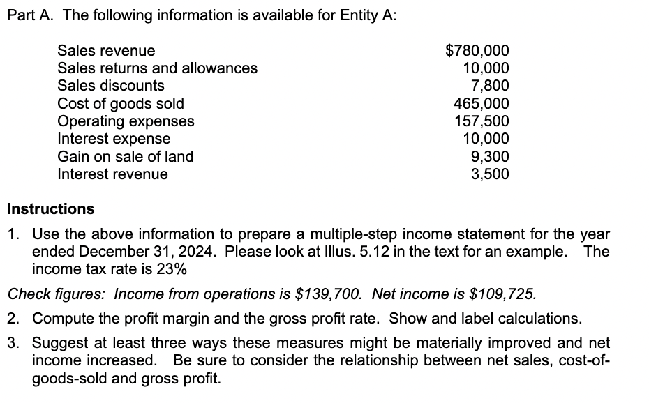 Please help me solve Part B for this question. I've already done