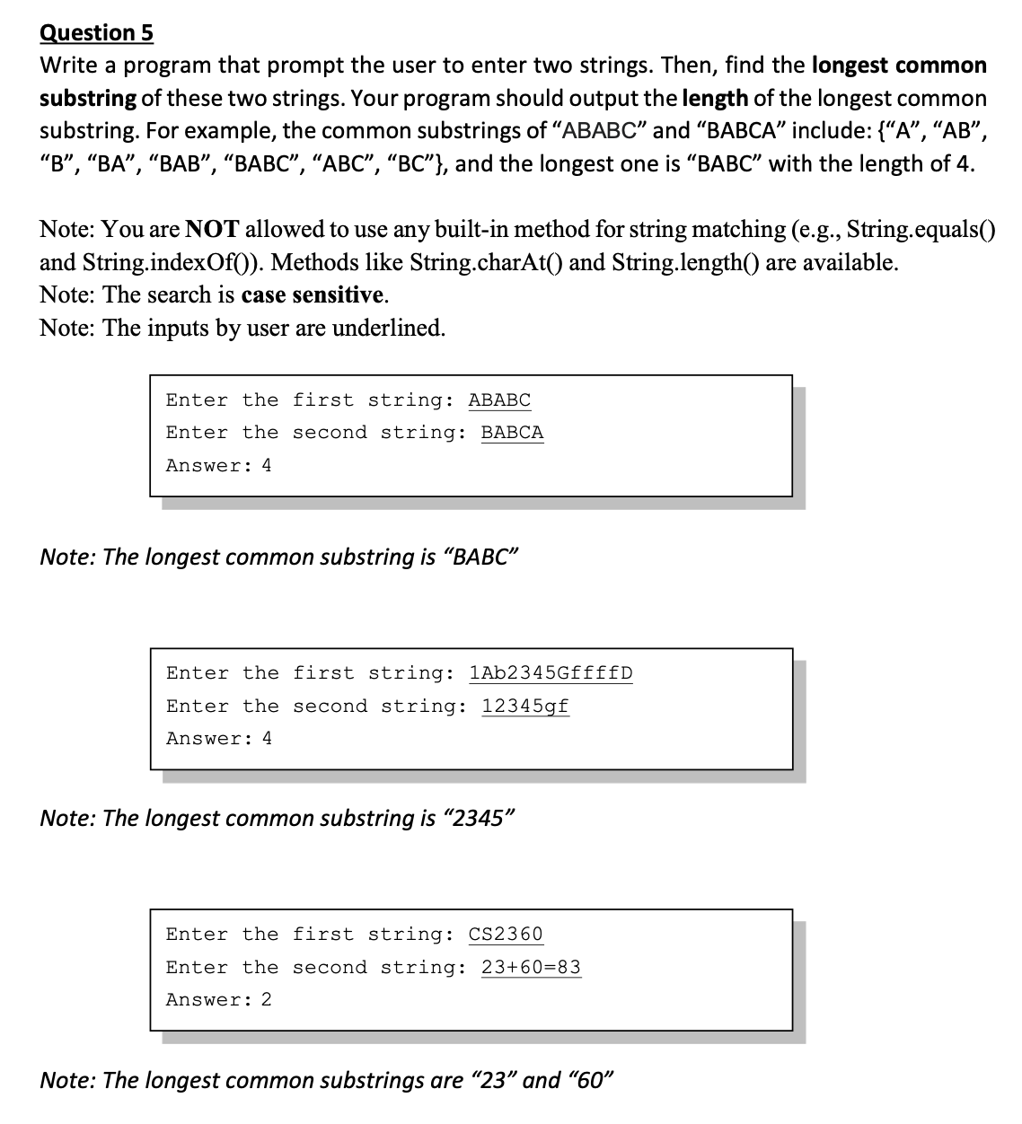 the program then displays "EVEN". Otherwise, the program displays "ODD". Note: The