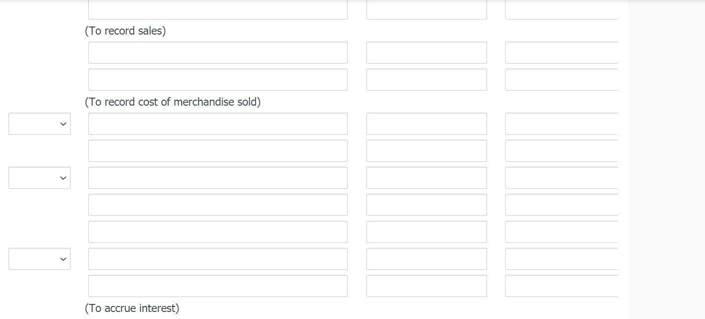 about it Ceradyne Supply Corp. has the following selected transactions for notes
