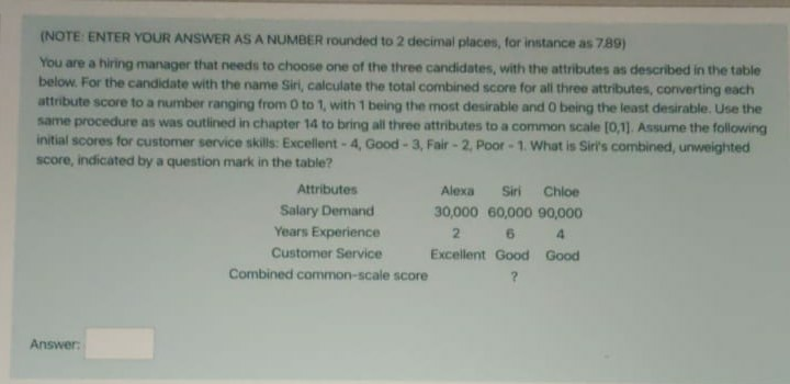  (NOTE ENTER YOUR ANSWER AS A NUMBER rounded to 2 decimal