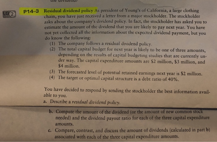  Please show work so I understand how to do it. Residual