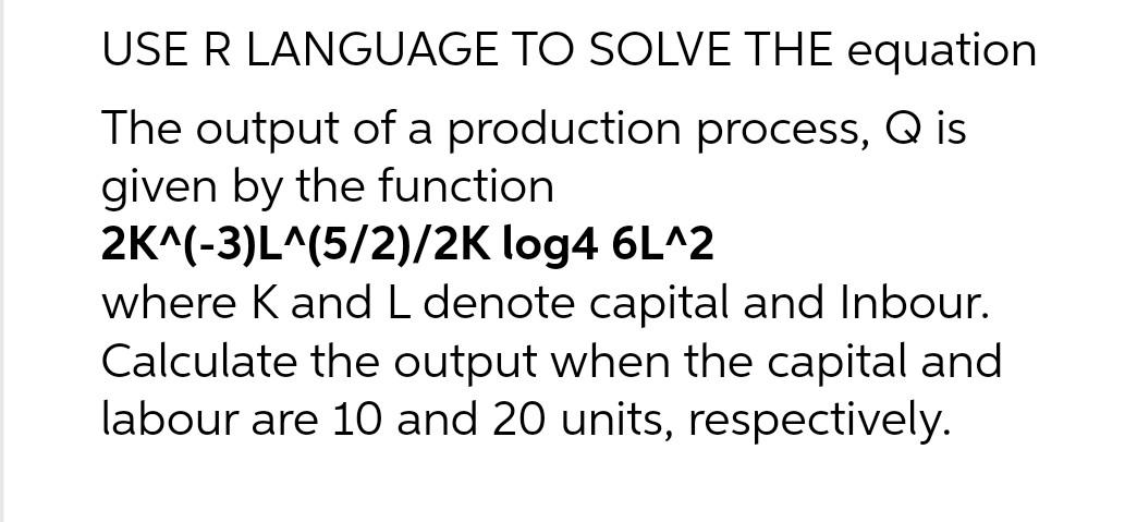  please solve fast i will give like USE R LANGUAGE TO