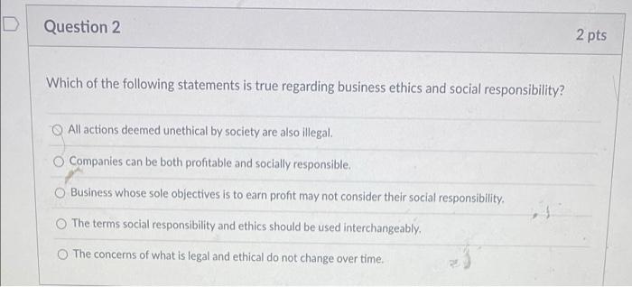 conduct in business organizations are O business Strategies social responsibility O business