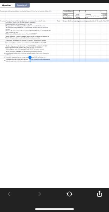 please be quick Question 1 Questiona estion 2 c. for the month