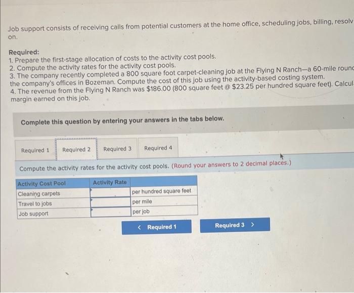 company has always charged a flat fee per hundred square feet of