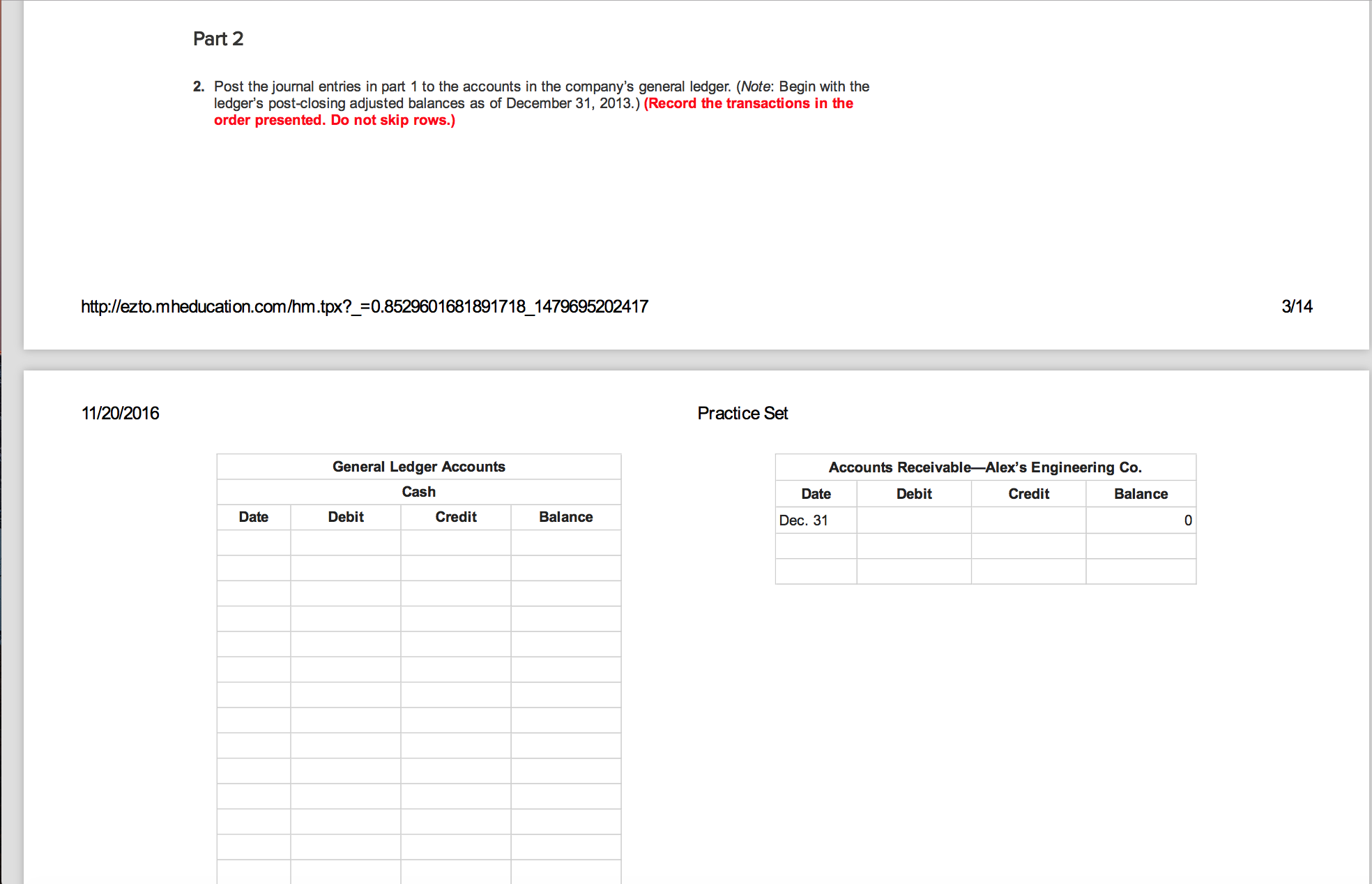 modified to set up separate accounts for each customer. The following chart