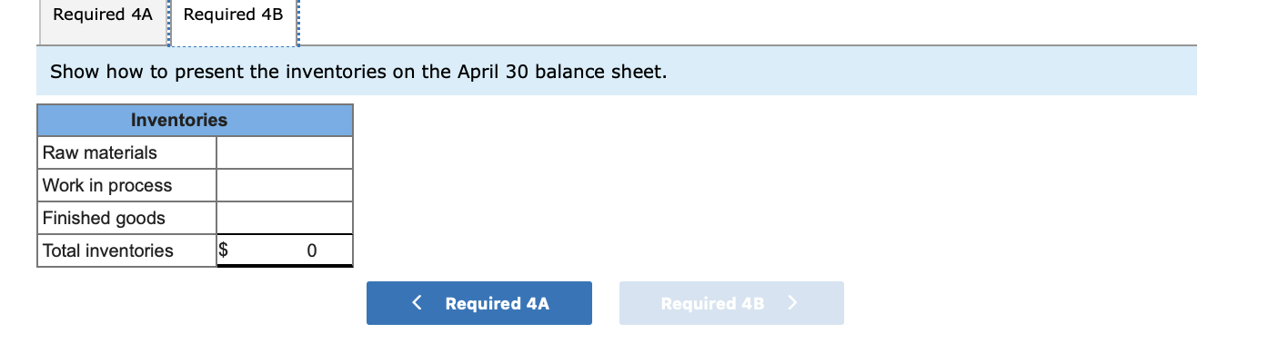 April is $377,000. Overhead costs incurred in April are: indirect materials, $55,000;