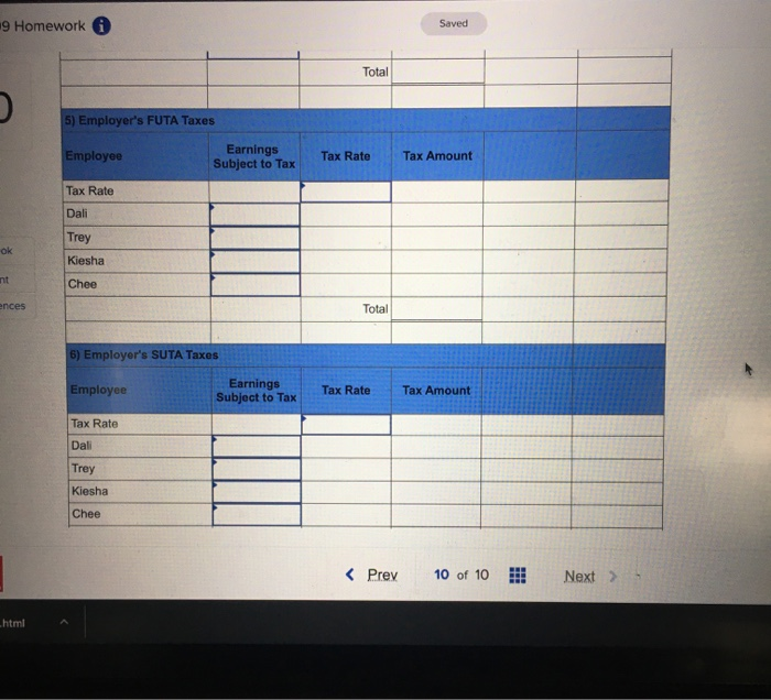 Also, for the first $7,000 paid to each employee, the company's FUTA