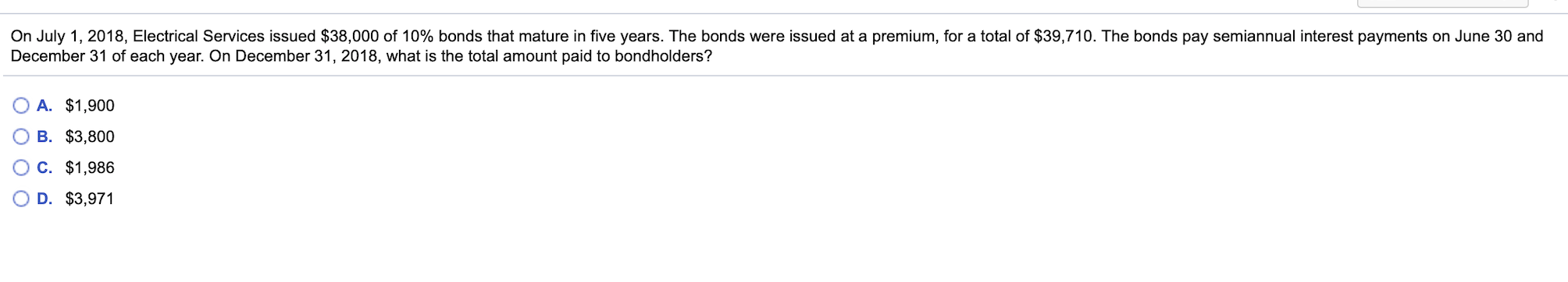 to the state? O A. $79,425 O B. $19,856 O C. $39,713