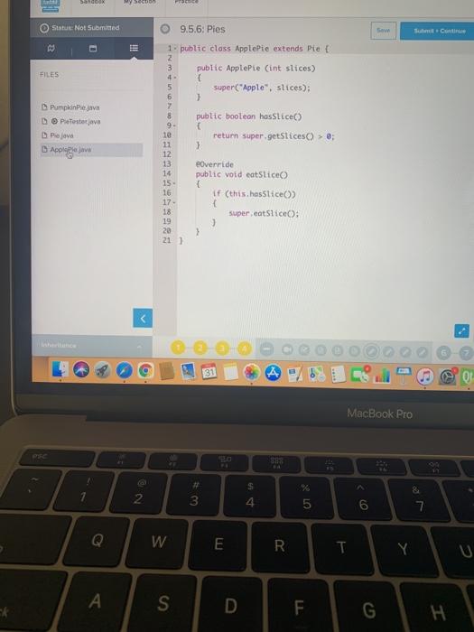 class, which takes the number of slices and a boolean to indicate