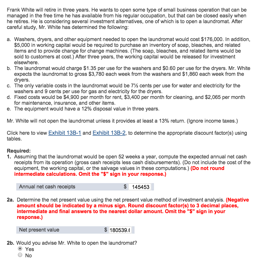  Is it Correct ?? Frank White will retire in three years.