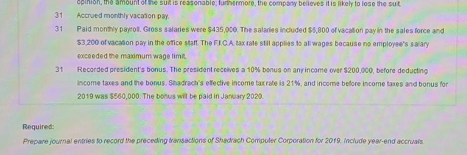 Liability 2,900.00 13 Cash 2,900.00 14 Nov. 30 Salaries Expense 14,400.00 General