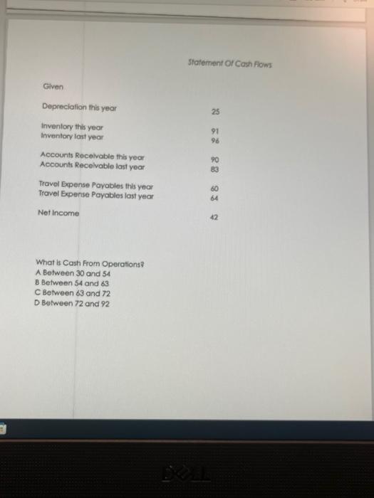 What is Cash From Operations? A Befween 30 and 54 8