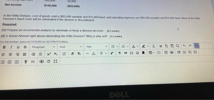 1 points Karim Ahmed, a recent graduate of an accounting program, evaluated