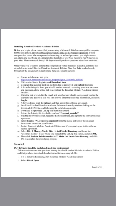  Installing Riverbed Modeler Academic Edition Before you begin please ensure that