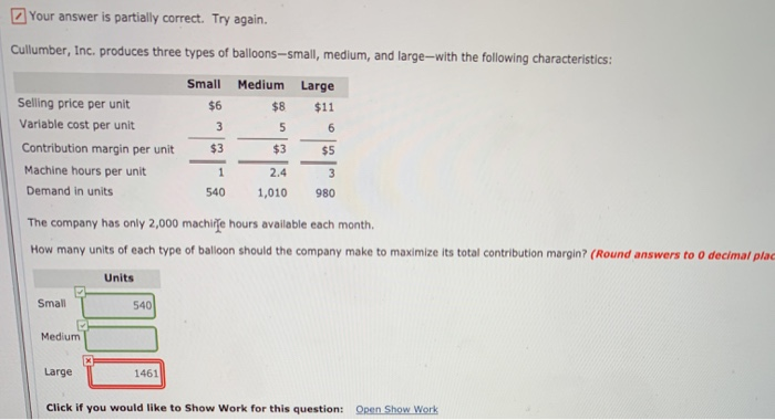  Small $6 3 5 6 Your answer is partially correct. Try