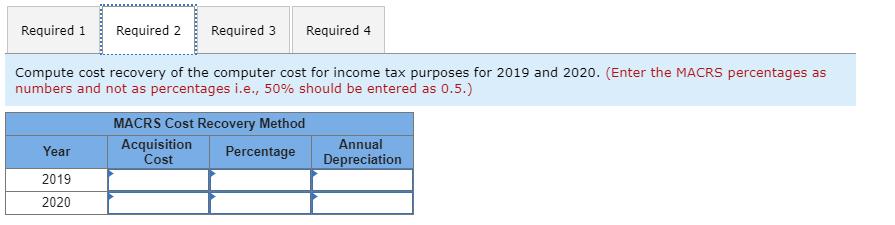 On January 12, 2019, Mosley Company purchased a computer (cost, $8,200; expected