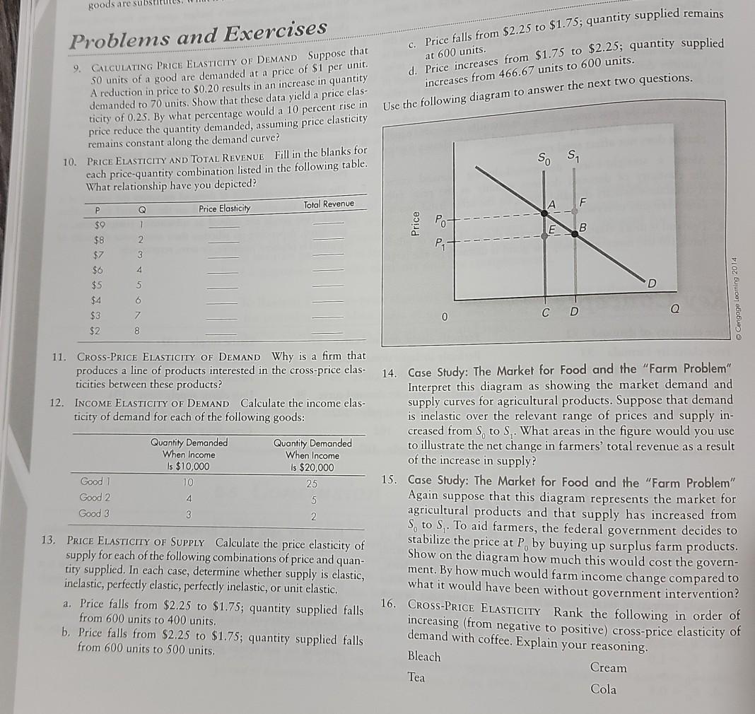  Just question 13 goods are subs at 600 units. Problems and