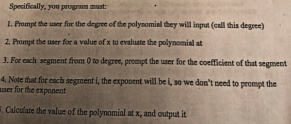 write a menu program, but for Part B, how do I input
