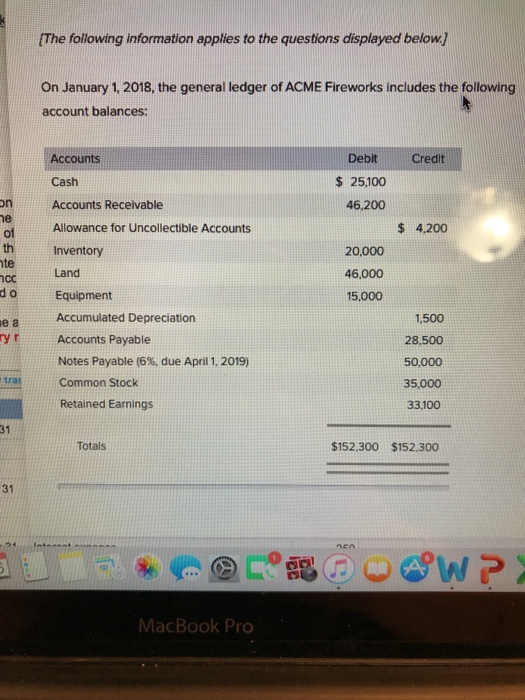 I need help with the bad debt expense entry please. It