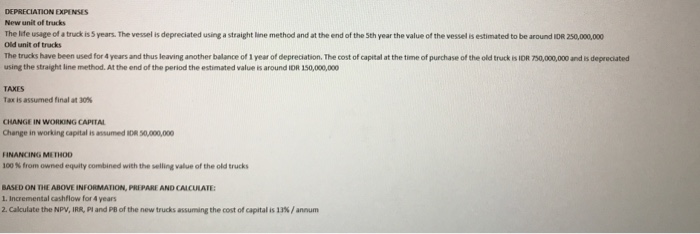 its old trucks. They plan to replace a 30T trucks with price