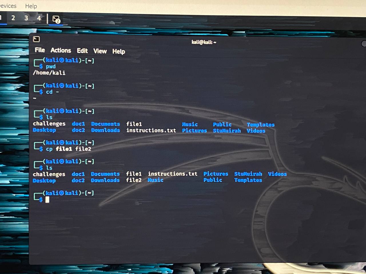  Question 1: Write the Linux commands for the following operations 
